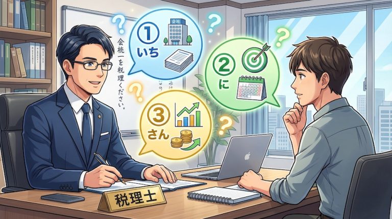 優秀な税理士が最初に質問する3つのこと