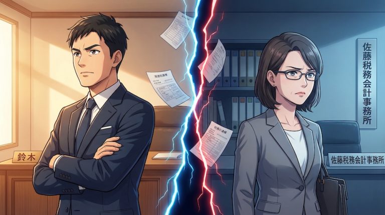 税理士と相性が悪い時点で、その関係は終わっている