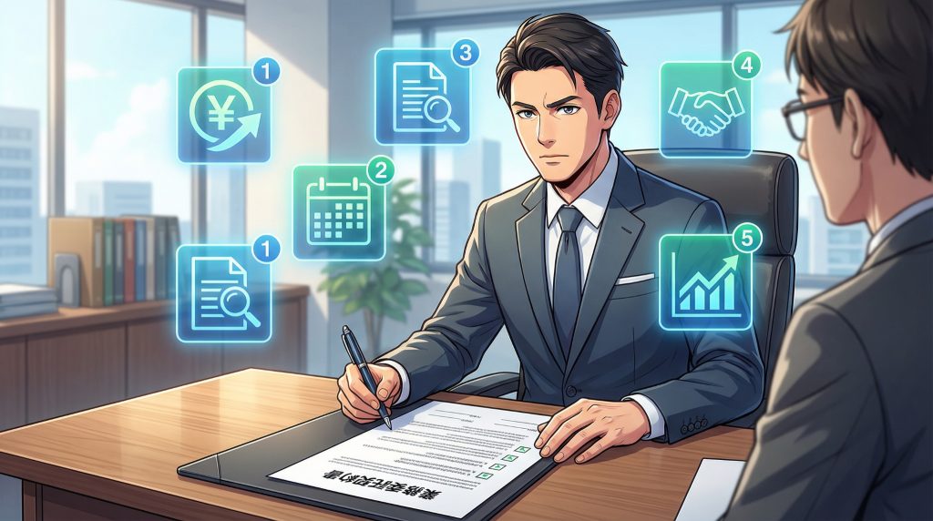 税理士との契約更新時に、必ず確認すべき5つのポイント